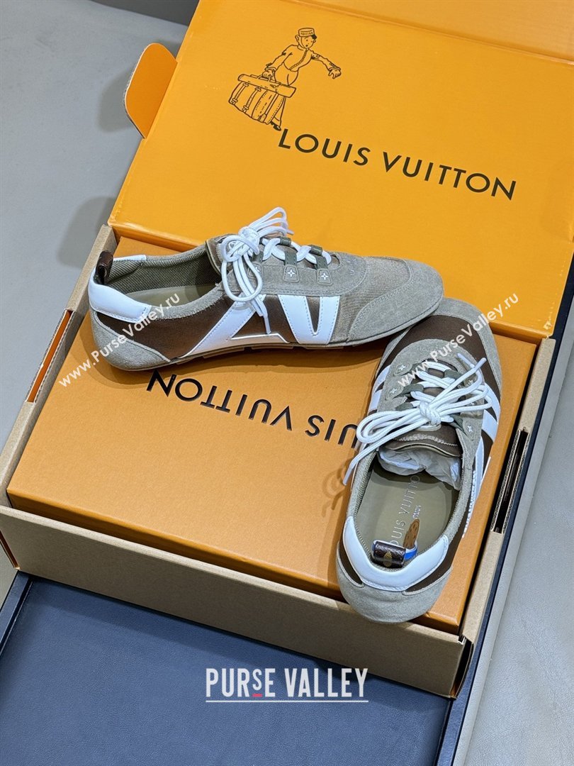 Louis Vuitton LV Sneakerina 1AJJXW Brown/Beige 2026 (MD-26031308)