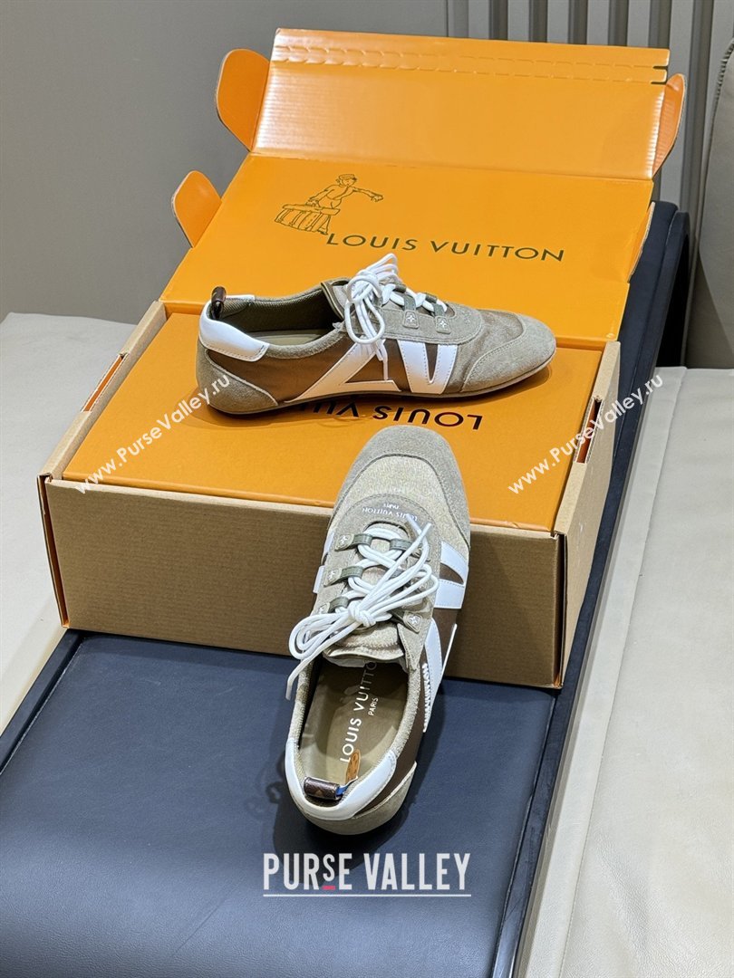 Louis Vuitton LV Sneakerina 1AJJXW Brown/Beige 2026 (MD-26031308)