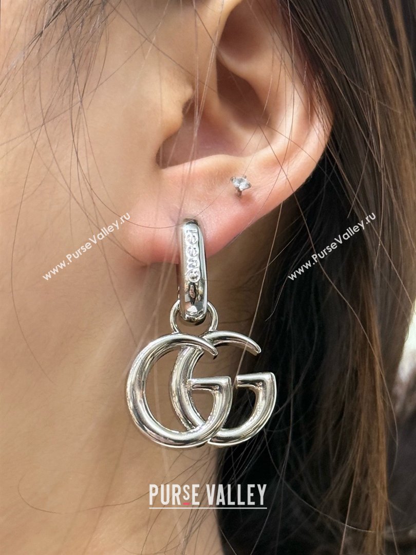 Gucci GG Marmont Mini Earrings ‎864803 Silver 2026 (YF-26031317)