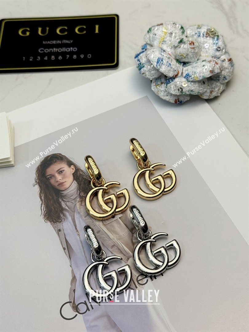 Gucci GG Marmont Mini Earrings ‎864803 Gold 2026 (YF-26031318)