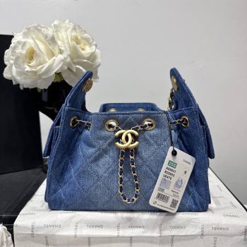 Chanel 25 Mini Hobo Handbag in Denim AS5631 Blue 2026 (YEZI-26031604)