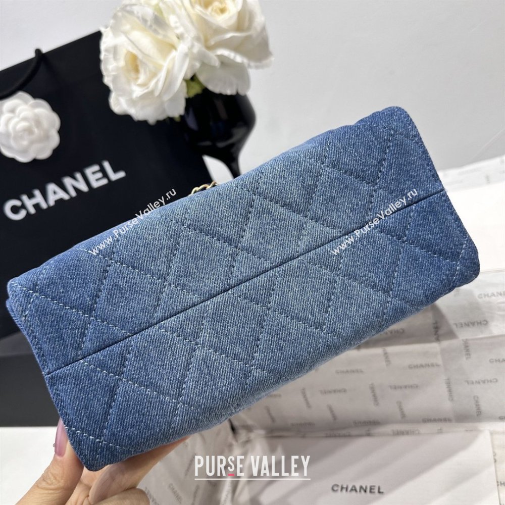 Chanel 25 Mini Hobo Handbag in Denim AS5631 Blue 2026 (YEZI-26031604)