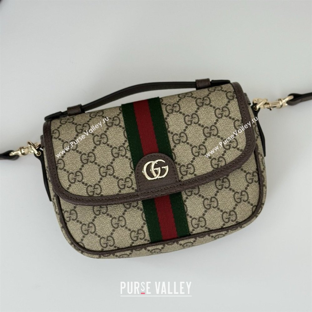 Gucci Ophidia Small Top Handle Bag 836843 Coffee 2026 (DLH-26031602)