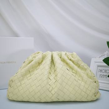 Bottega Veneta The Pouch in Soft Intrecciato Calfskin Yellow 2026 (JDZ-26031707)