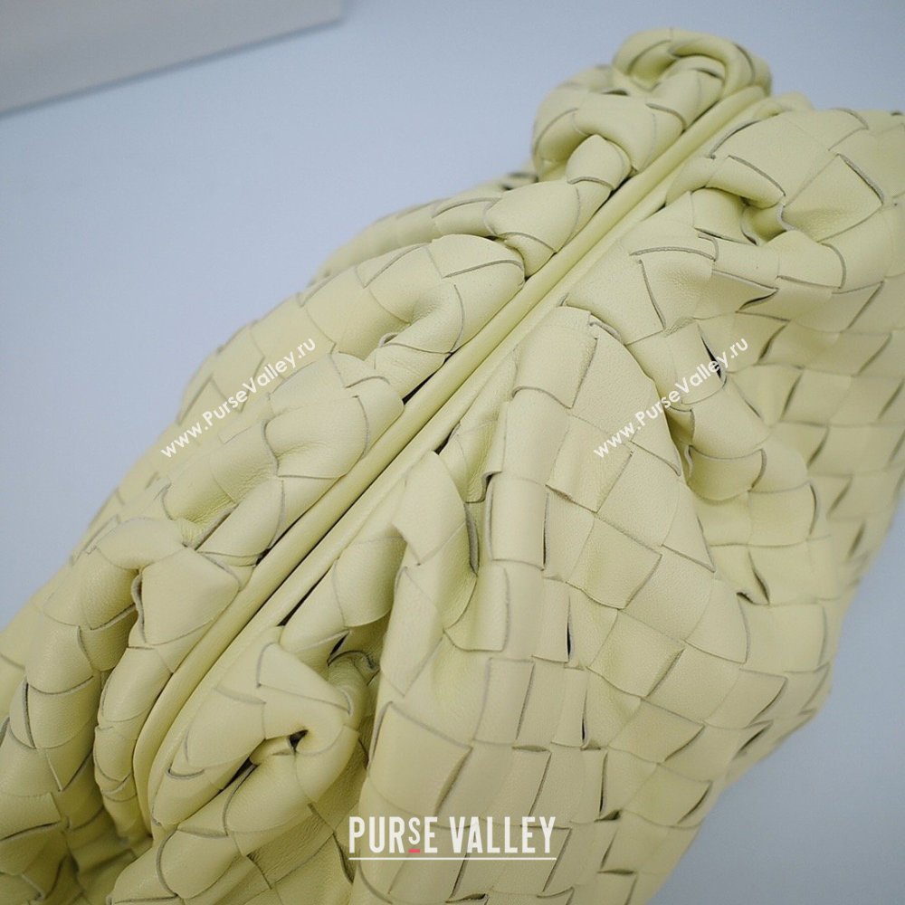 Bottega Veneta The Pouch in Soft Intrecciato Calfskin Yellow 2026 (JDZ-26031707)