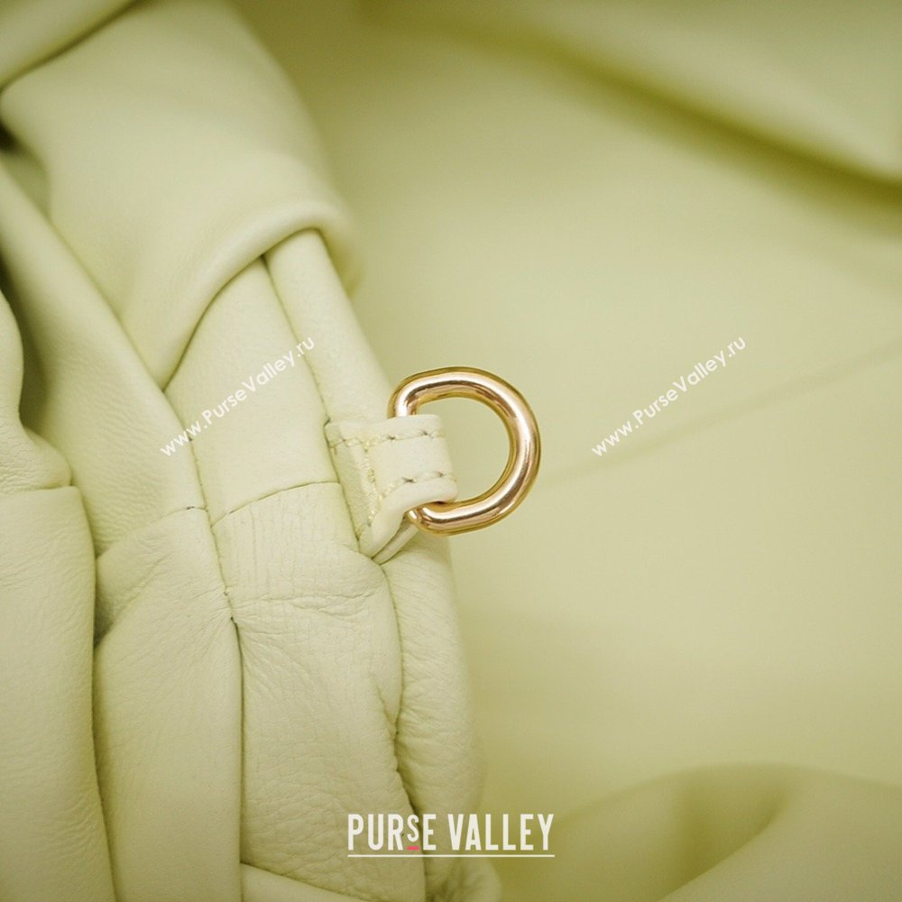 Bottega Veneta The Pouch in Soft Intrecciato Calfskin Yellow 2026 (JDZ-26031707)