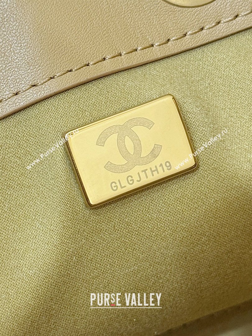 Chanel 25 Mini Handbag in Suede Calfskin AS5631 Light Brown 2026 Top Quality (SHUNY-26032304)