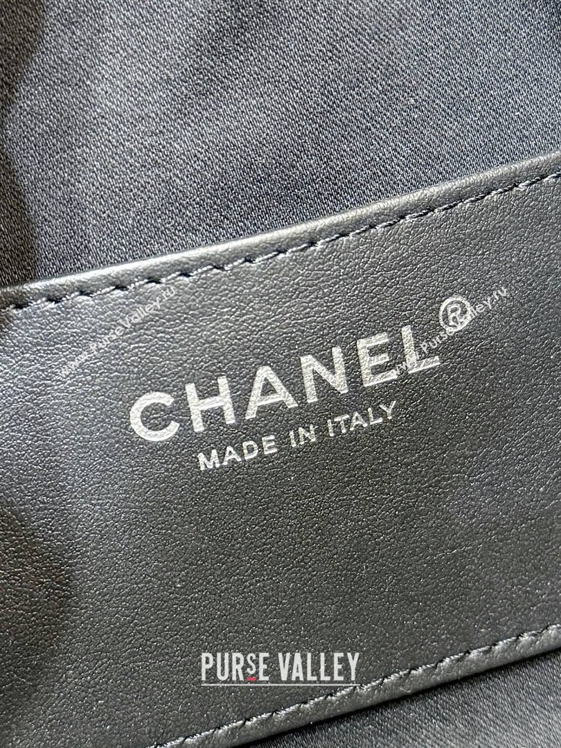 Chanel 25 Mini Handbag in Shiny Calfskin AS5631 Black 2026 Top Quality (SHUNY-26032401)