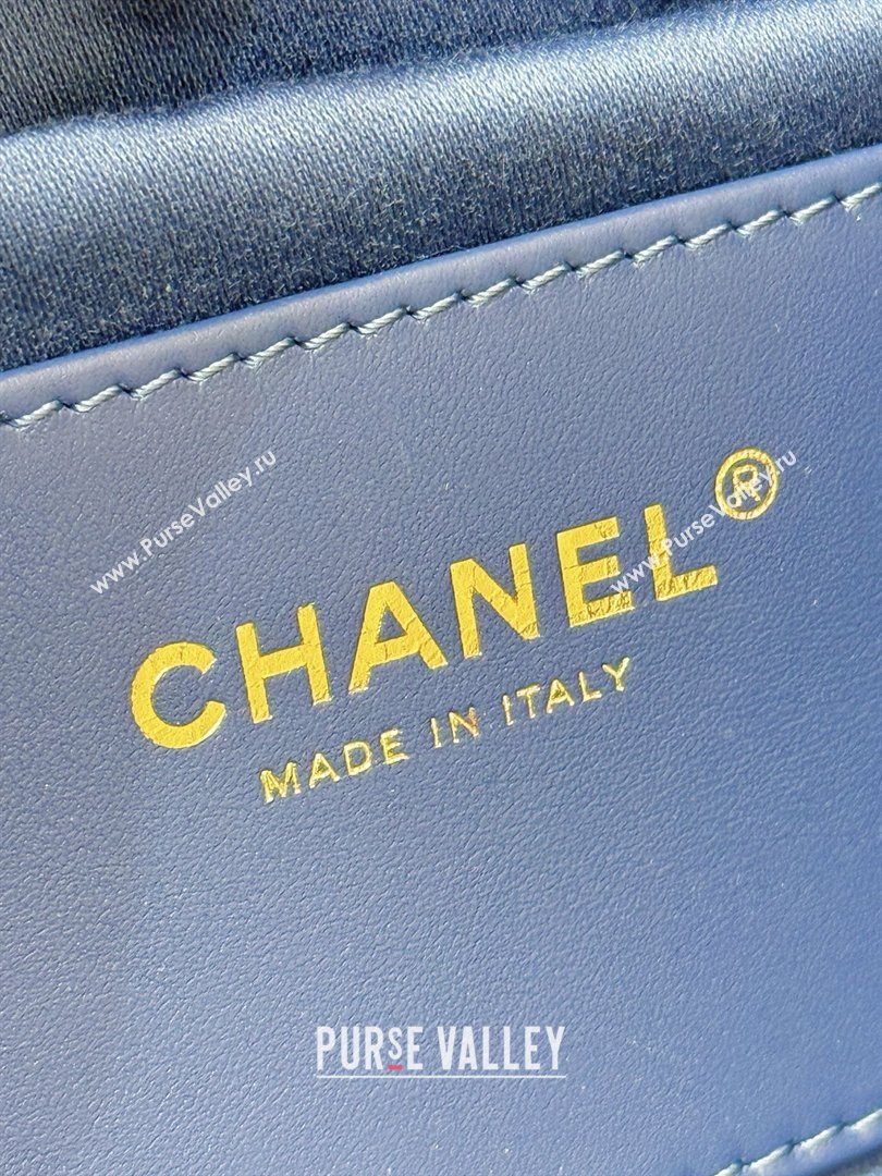 Chanel 25 Mini Handbag in Blue Washed Denim AS5631 2026 Top Quality (SHUNY-26031806)