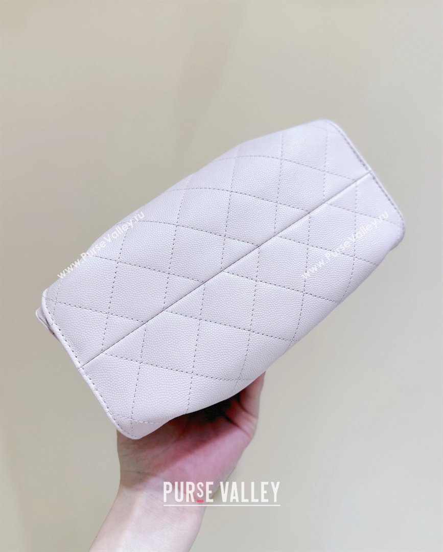 Chanel 25 Mini Handbag in Grained Calfskin AS5631 Pink/Gold 2026 Top Quality (SHUNY-26031810)