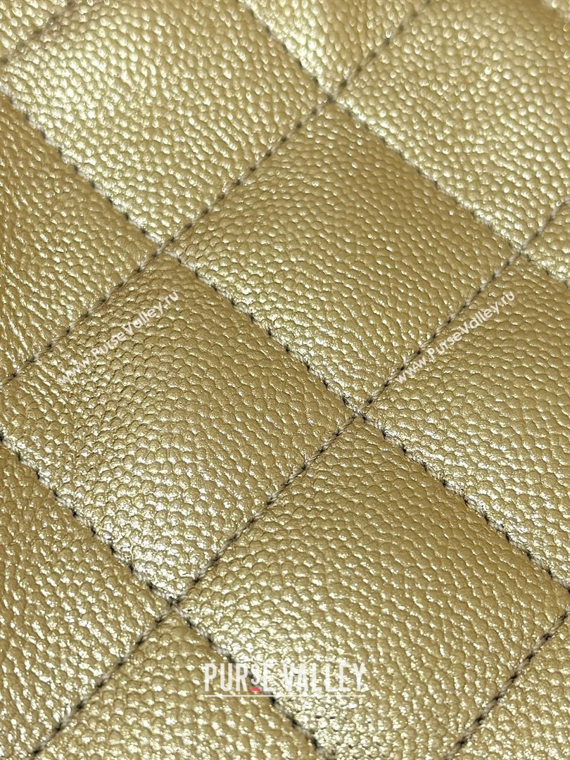 Chanel 25 Mini Handbag in Grained Calfskin AS5631 Gold 2026 Top Quality (SHUNY-26031813)