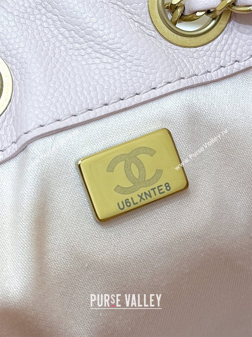 Chanel 25 Mini Handbag in Grained Calfskin AS5631 Pink/Gold 2026 Top Quality (SHUNY-26031810)