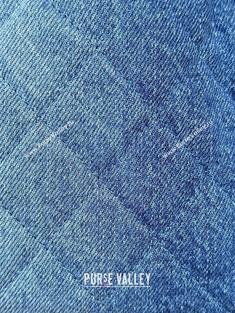 Chanel 25 Mini Handbag in Blue Washed Denim AS5631 2026 Top Quality (SHUNY-26031806)