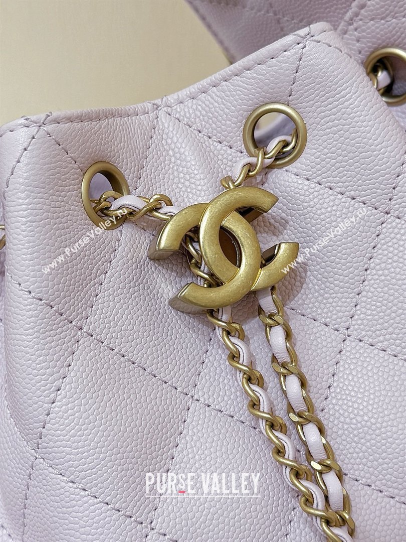 Chanel 25 Mini Handbag in Grained Calfskin AS5631 Pink/Gold 2026 Top Quality (SHUNY-26031810)