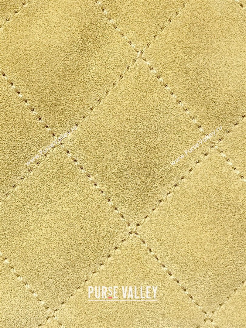 Chanel 25 Mini Handbag in Suede Calfskin AS5631 Yellow 2026 Top Quality (SHUNY-26032306)