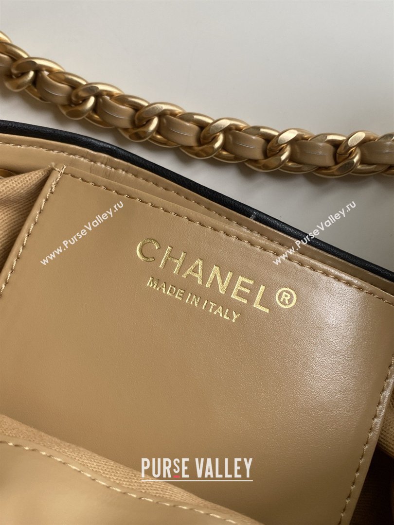 Chanel 25 Small Hobo Handbag in Beige Braided Raffia AS5293 2026 (GANEN-26031902)