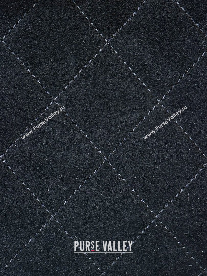 Chanel 25 Mini Handbag in Suede Calfskin AS5631 Black 2026 Top Quality (SHUNY-26032302)