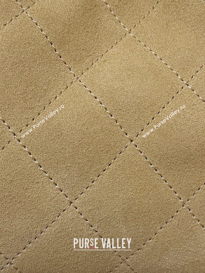 Chanel 25 Mini Handbag in Suede Calfskin AS5631 Light Brown 2026 Top Quality (SHUNY-26032304)