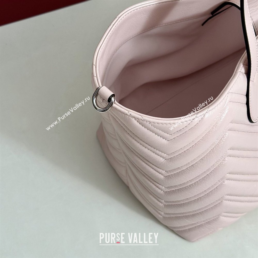 Gucci GG Marmont Medium Tote Bag in Matelasse Chevron Nappa Leather 855279 Pink 2026 (DLH-26032407)
