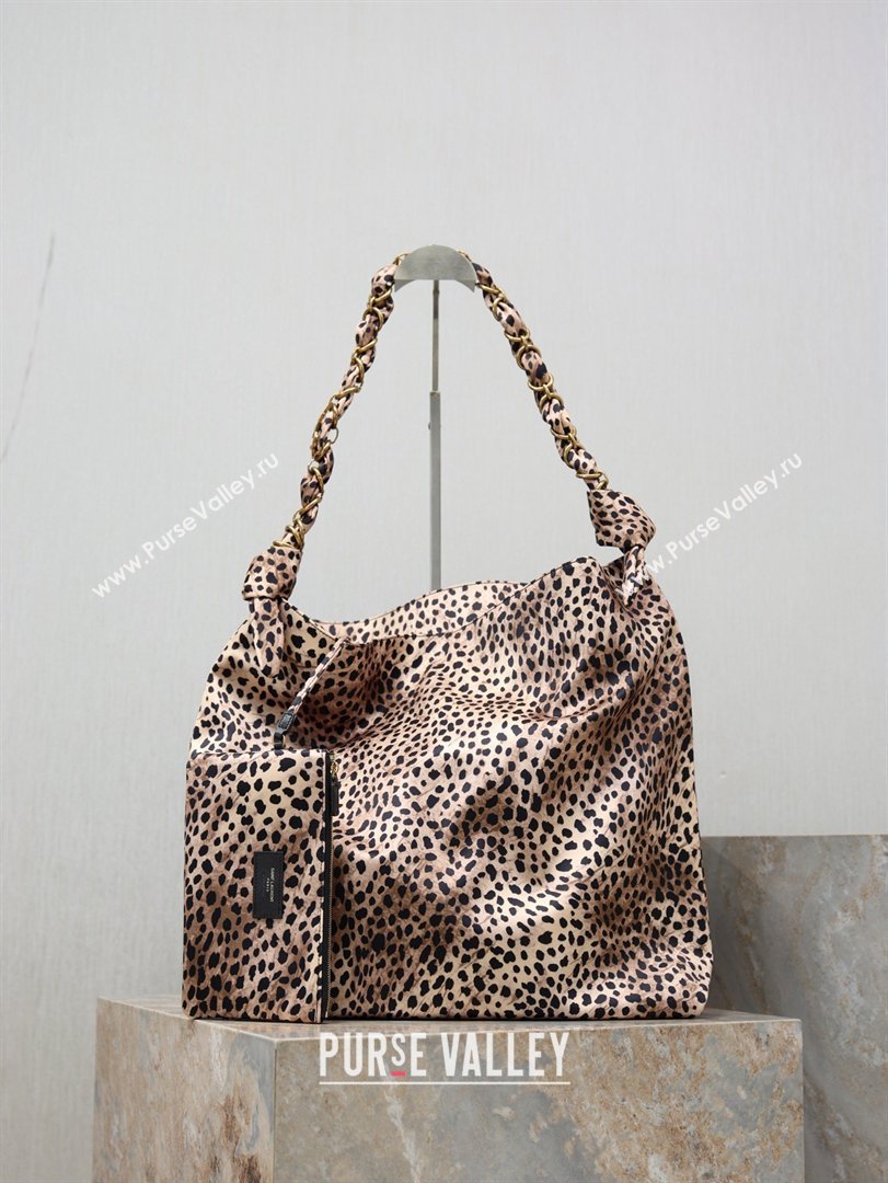 Saint Laurent Amalia Bag in Leopard Print Fabric with Chain 834750 2026 (YY-26032410)