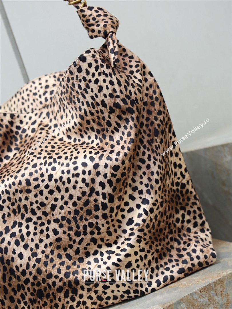 Saint Laurent Amalia Bag in Leopard Print Fabric with Chain 834750 2026 (YY-26032410)