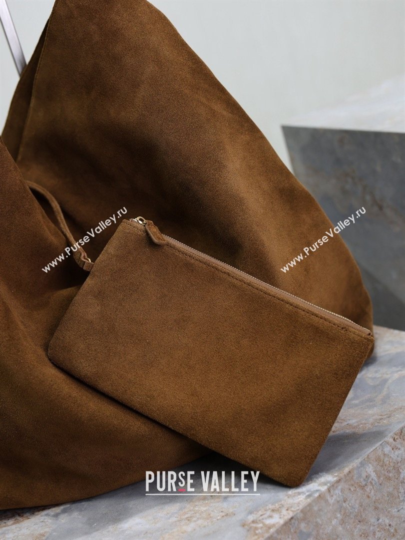 Saint Laurent Amalia Bag in Suede with Chain 834750 Brown 2026 (YY-26032411)