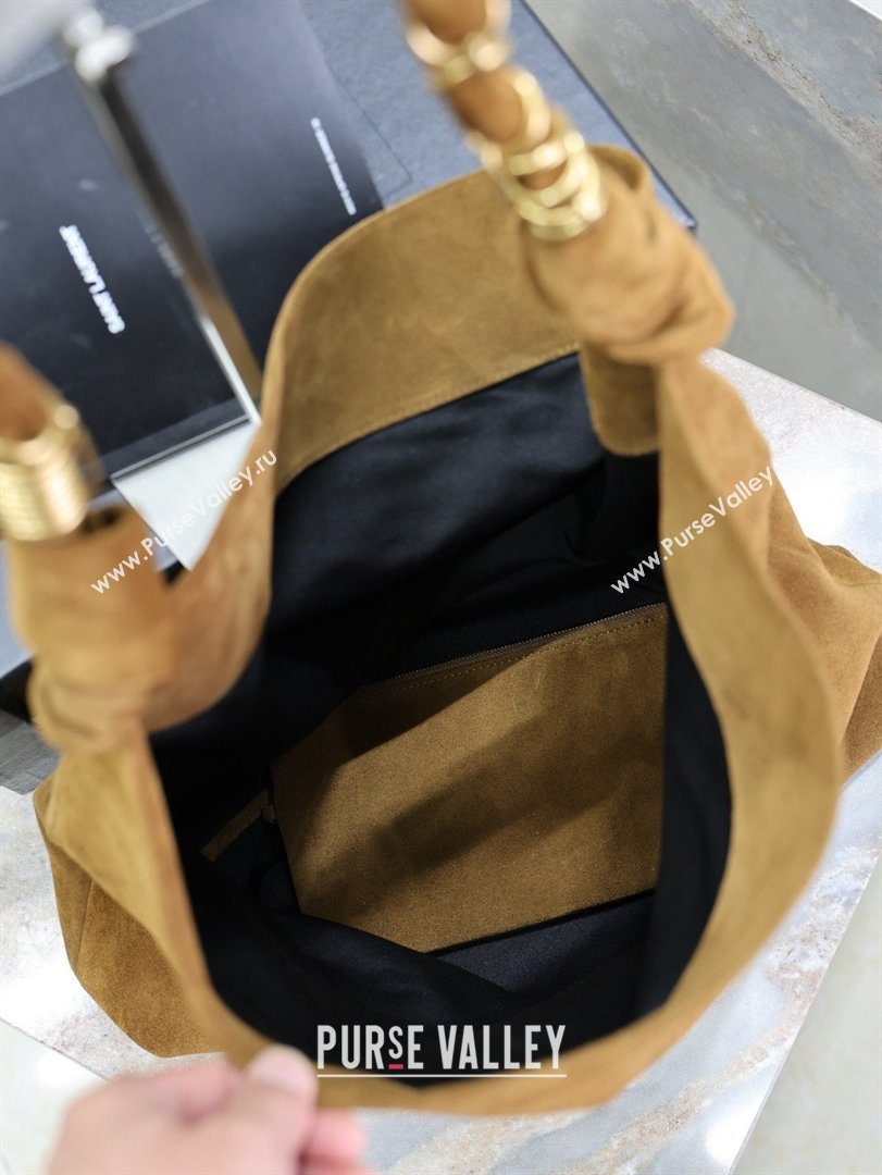 Saint Laurent Amalia Bag in Suede with Chain 834750 Brown 2026 (YY-26032411)