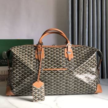 Goyard Bowling 55 Bag 020156 Black Tan 2026 (ZH-26033103)