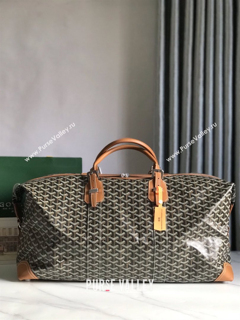 Goyard Bowling 55 Bag 020156 Black Tan 2026 (ZH-26033103)
