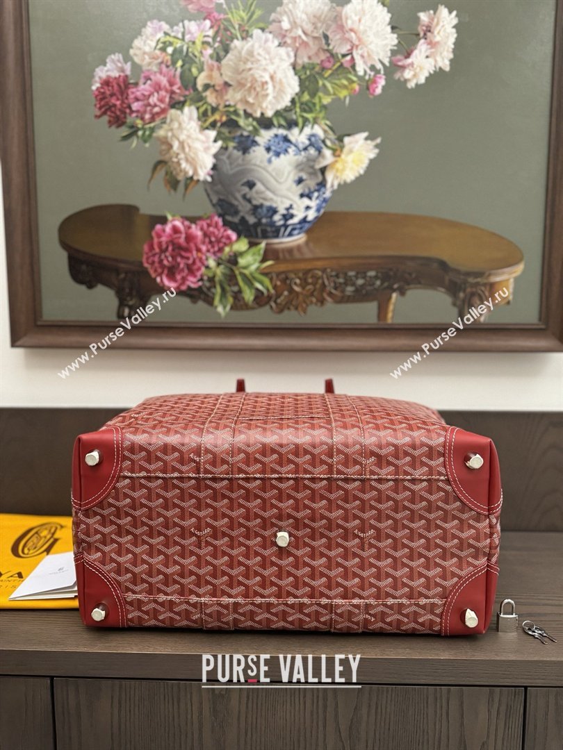 Goyard Bowling 45 Weekend Travel Bag Red 2026 (ZH-26033113)