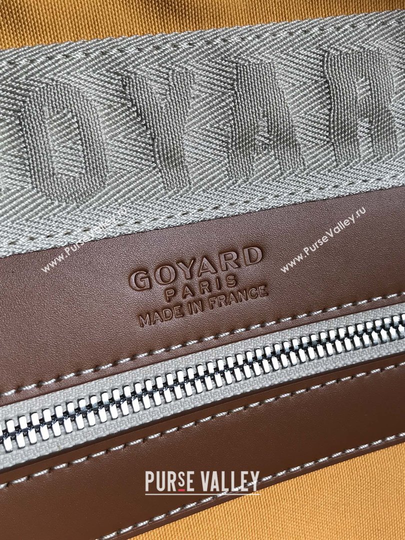Goyard Bowling 55 Bag 020156 Black Tan 2026 (ZH-26033103)