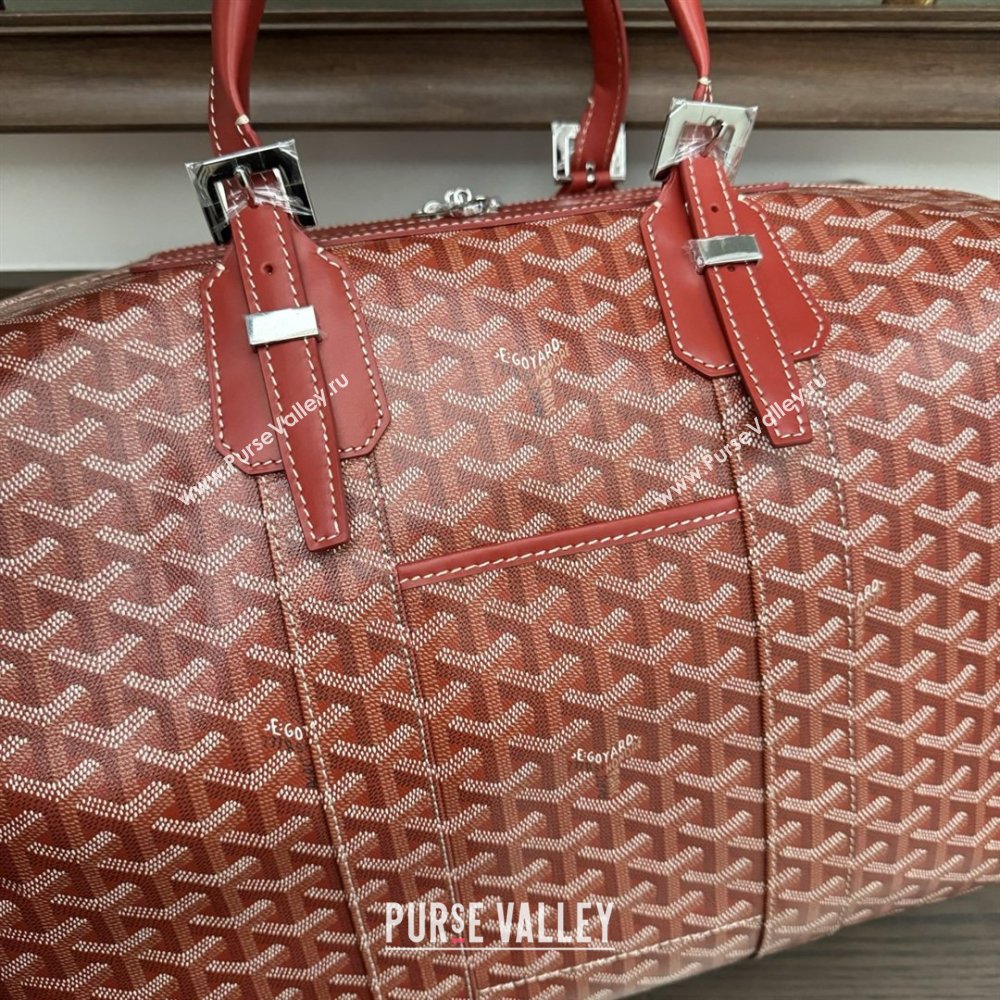 Goyard Bowling 45 Weekend Travel Bag Red 2026 (ZH-26033113)