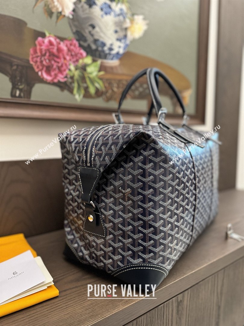 Goyard Bowling 45 Weekend Travel Bag Navy Blue 2026 (ZH-26033115)