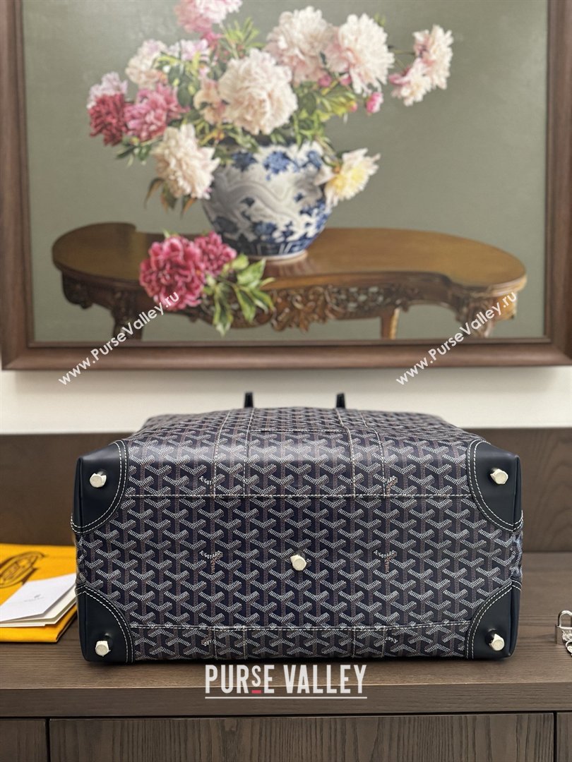 Goyard Bowling 45 Weekend Travel Bag Navy Blue 2026 (ZH-26033115)