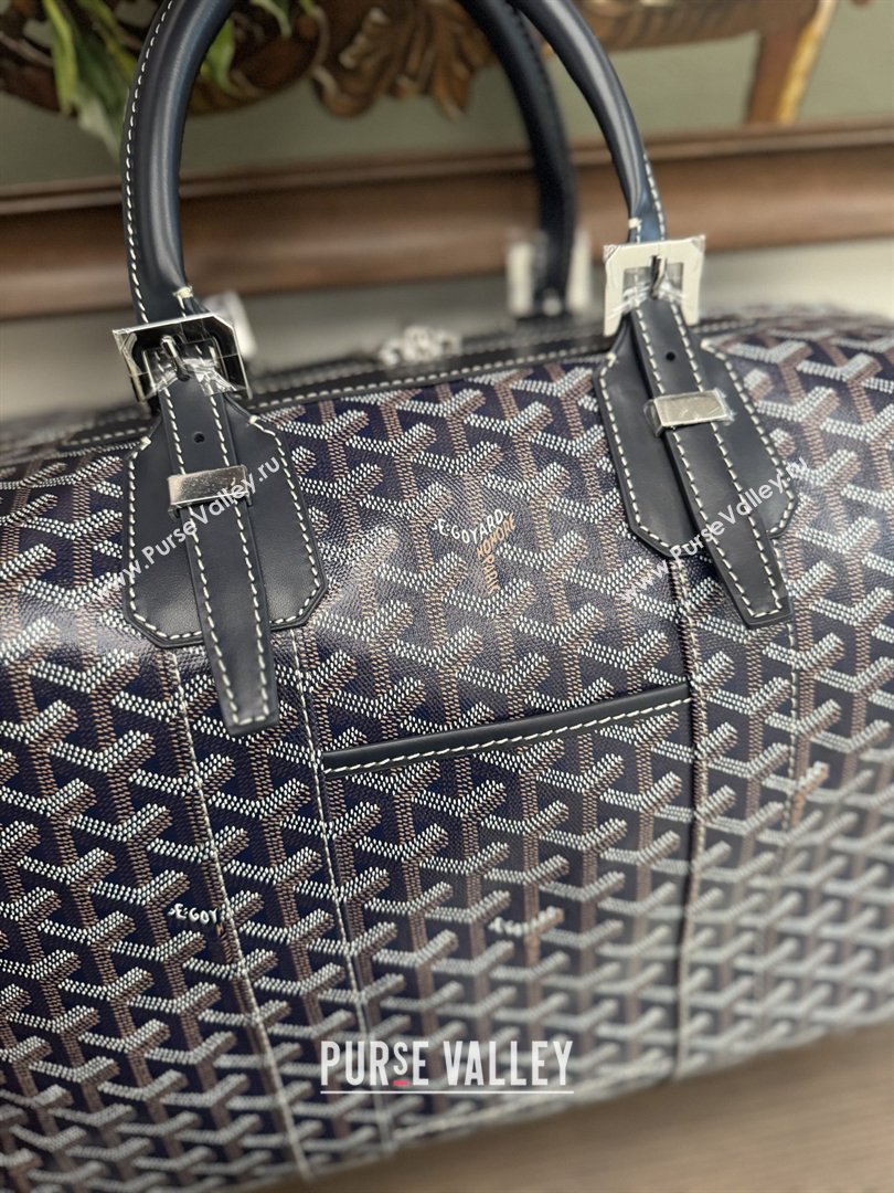 Goyard Bowling 45 Weekend Travel Bag Navy Blue 2026 (ZH-26033115)