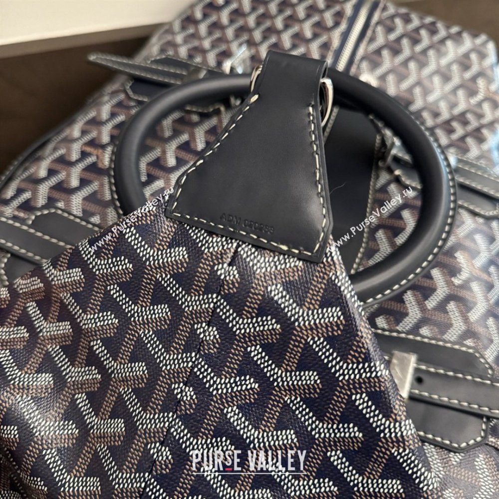 Goyard Bowling 45 Weekend Travel Bag Navy Blue 2026 (ZH-26033115)