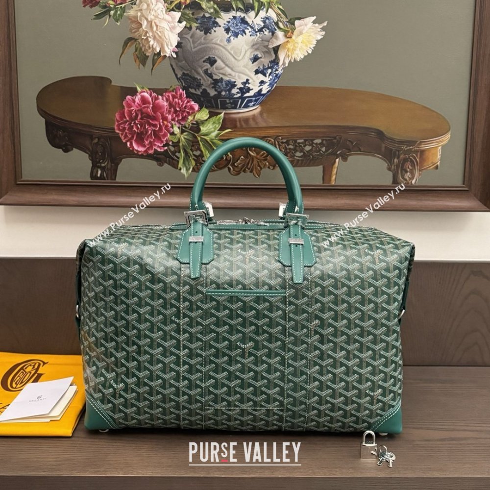 Goyard Bowling 45 Weekend Travel Bag Green 2026 (ZH-26033116)