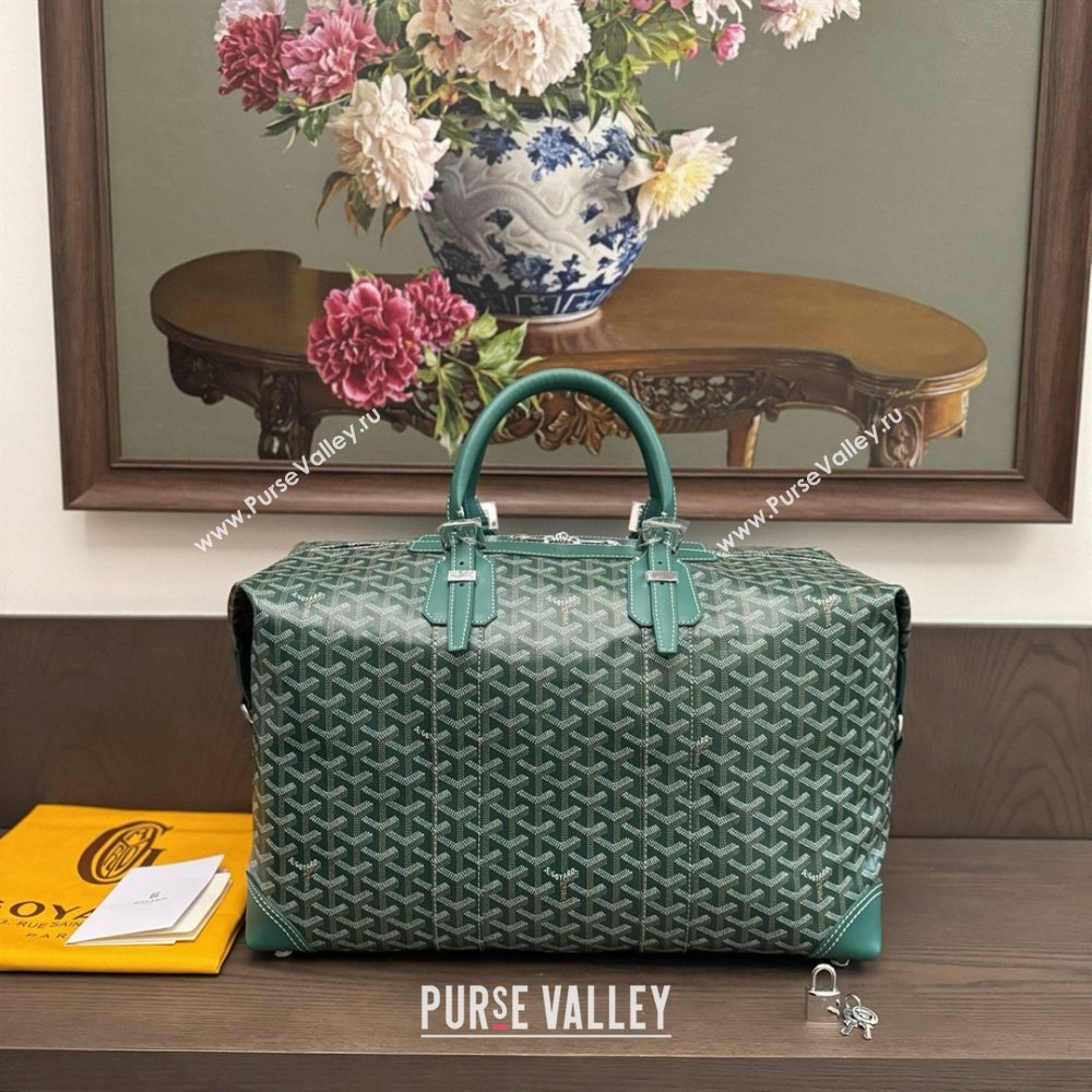 Goyard Bowling 45 Weekend Travel Bag Green 2026 (ZH-26033116)