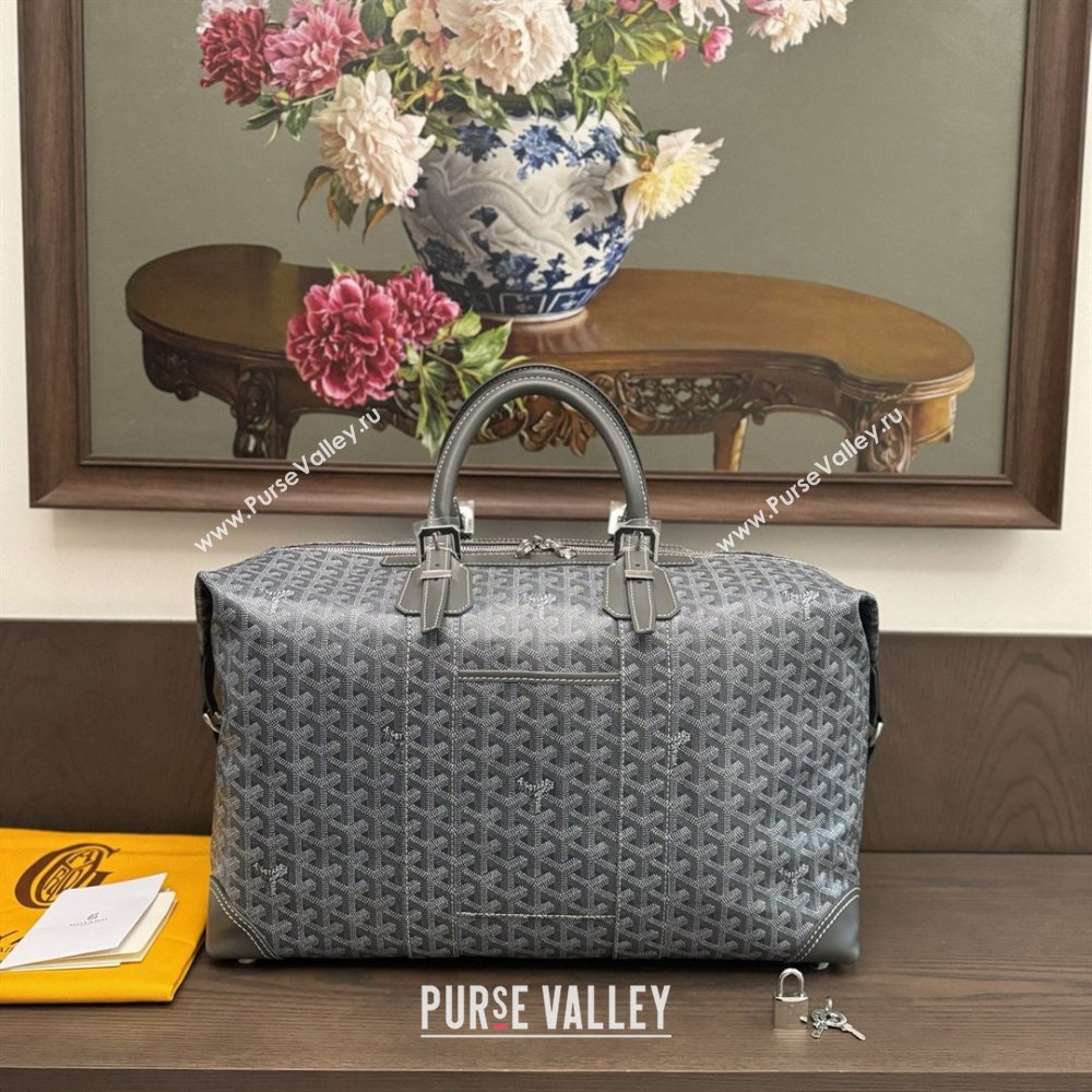 Goyard Bowling 45 Weekend Travel Bag Grey 2026 (ZH-26033118)