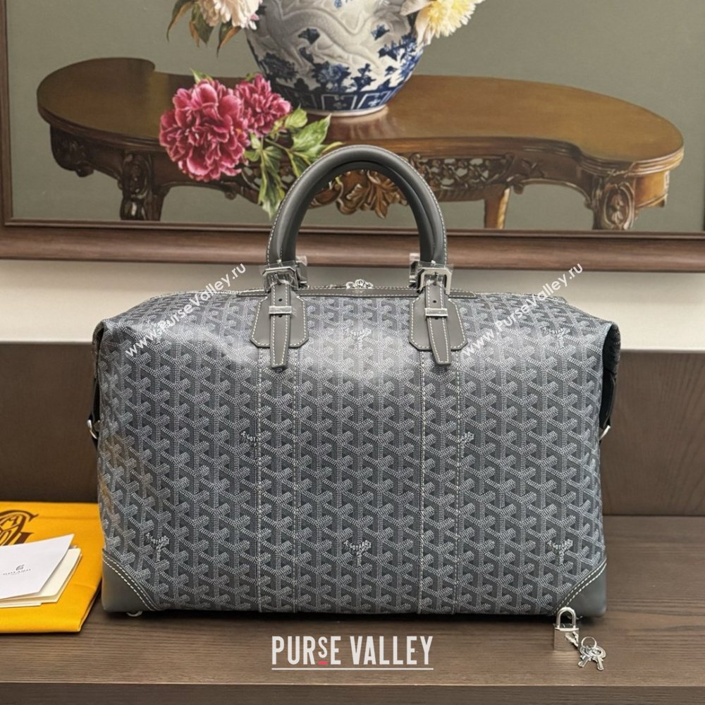 Goyard Bowling 45 Weekend Travel Bag Grey 2026 (ZH-26033118)