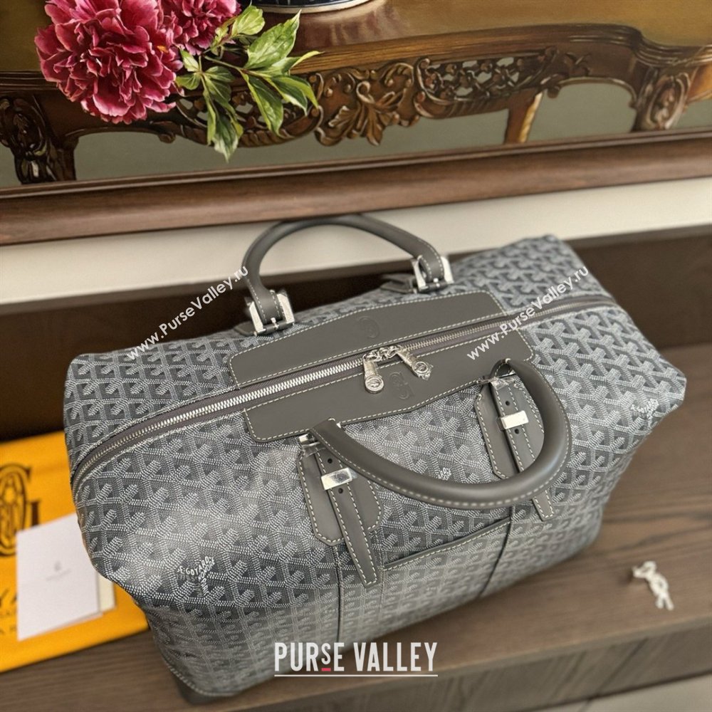 Goyard Bowling 45 Weekend Travel Bag Grey 2026 (ZH-26033118)