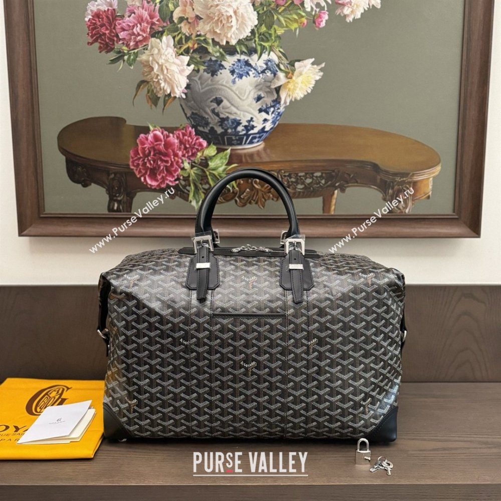 Goyard Bowling 45 Weekend Travel Bag Black 2026 (ZH-26033119)