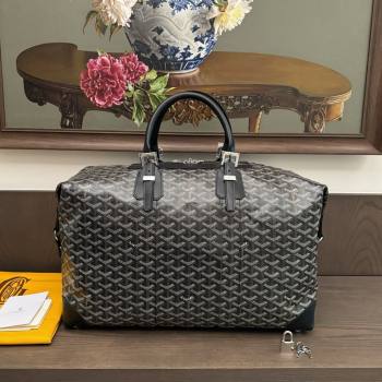 Goyard Bowling 45 Weekend Travel Bag Black 2026 (ZH-26033119)