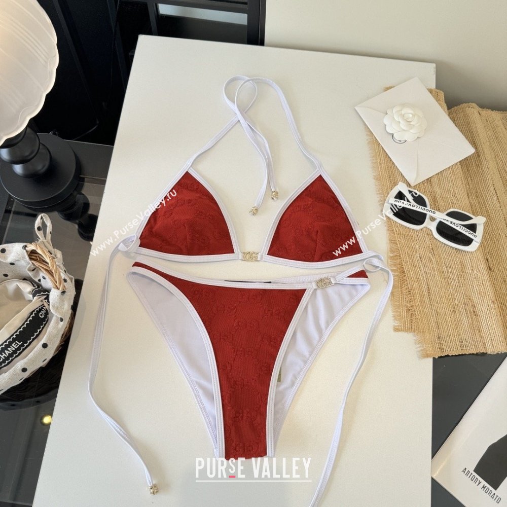Gucci GG Swimwear G040316 Deep Red 2026 (A-26040316)