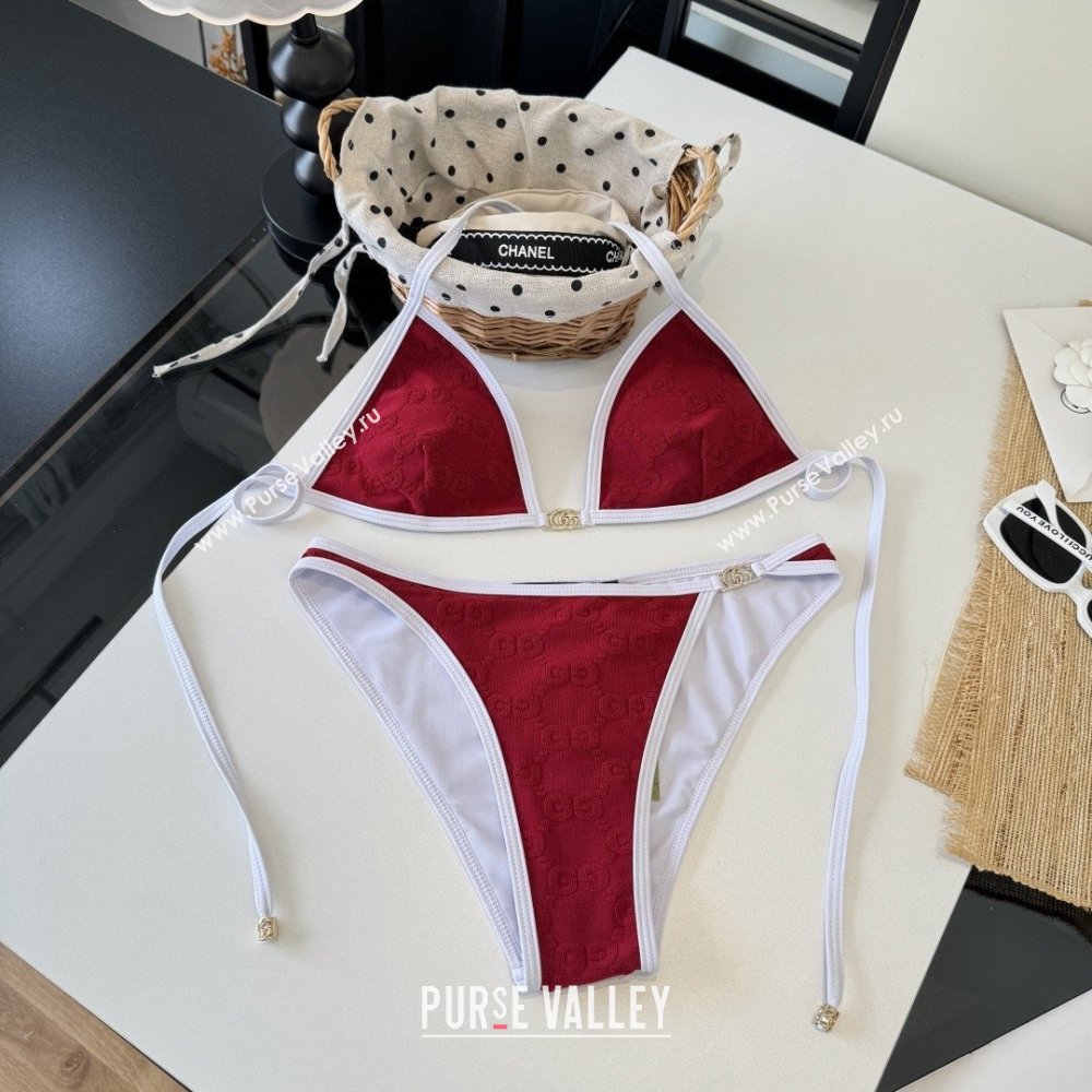 Gucci GG Swimwear G040316 Deep Red 2026 (A-26040316)