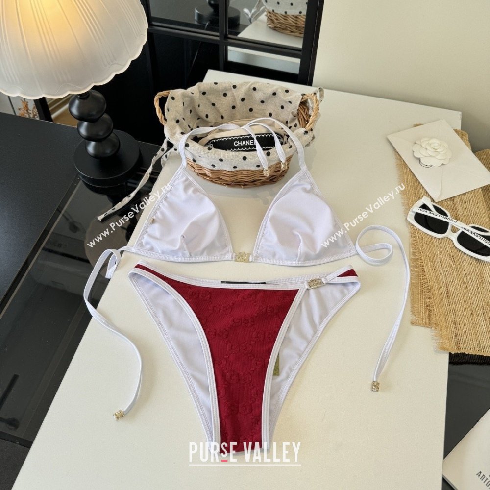 Gucci GG Swimwear G040316 Deep Red 2026 (A-26040316)