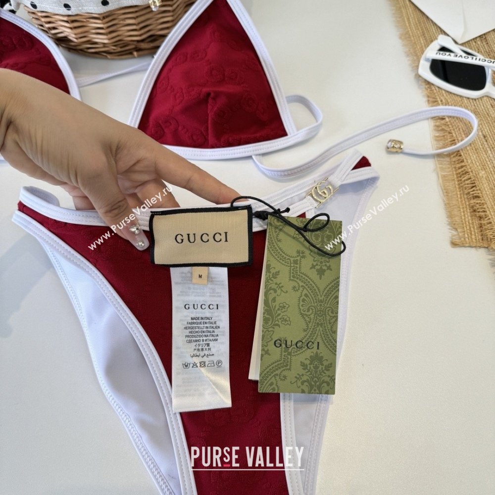 Gucci GG Swimwear G040316 Deep Red 2026 (A-26040316)