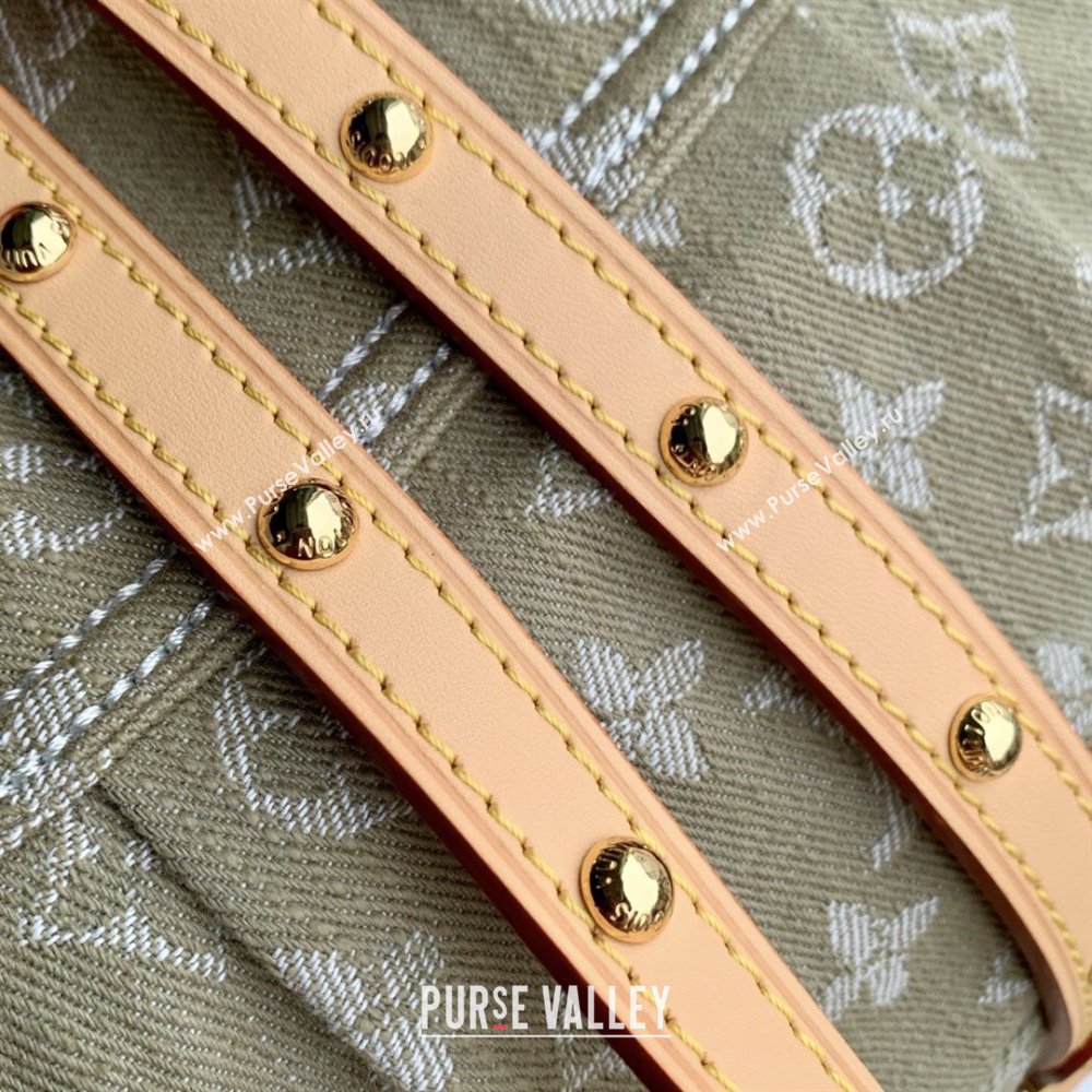 Louis Vuitton Sunset Bag in Khaki Denim GOTS M27210 2026 (K-26040319)