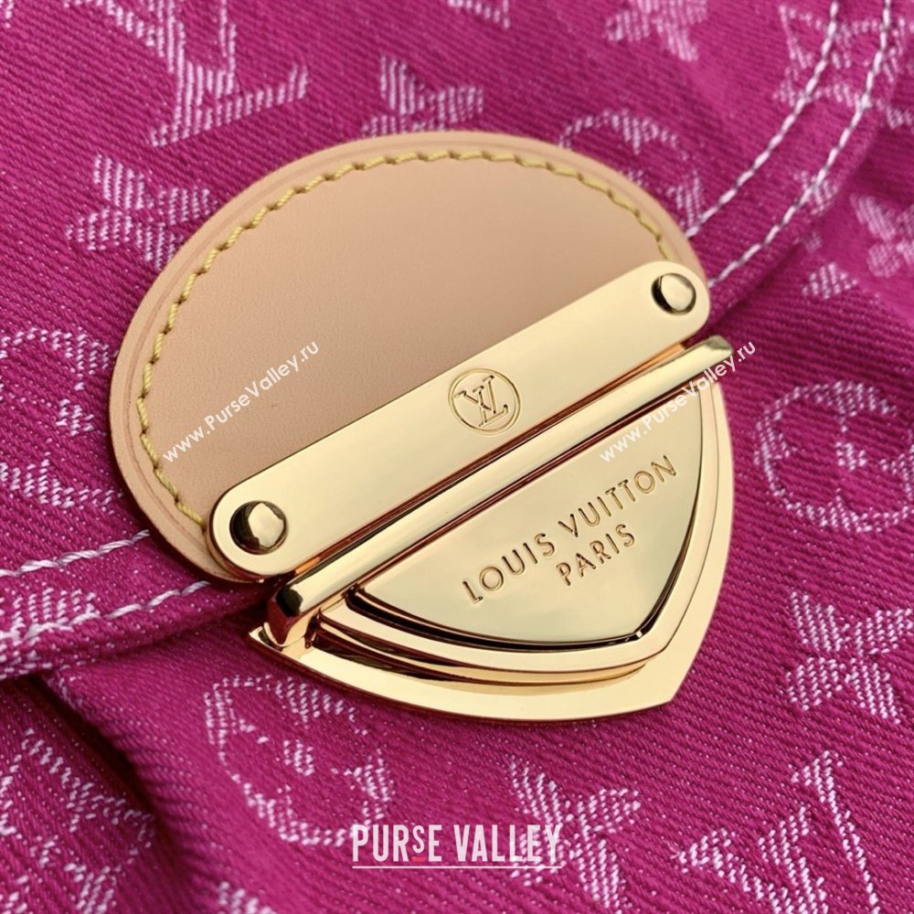 Louis Vuitton Sunset Bag in Fuchsia Denim GOTS M28291 2026 (K-26040318)