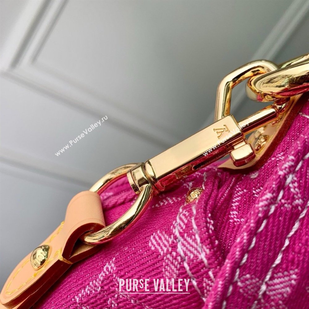 Louis Vuitton Sunset Bag in Fuchsia Denim GOTS M28291 2026 (K-26040318)